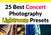 Top 25 Best Concert Photography Lightroom Presets 25 Best Concert Photography Lightroom Presets