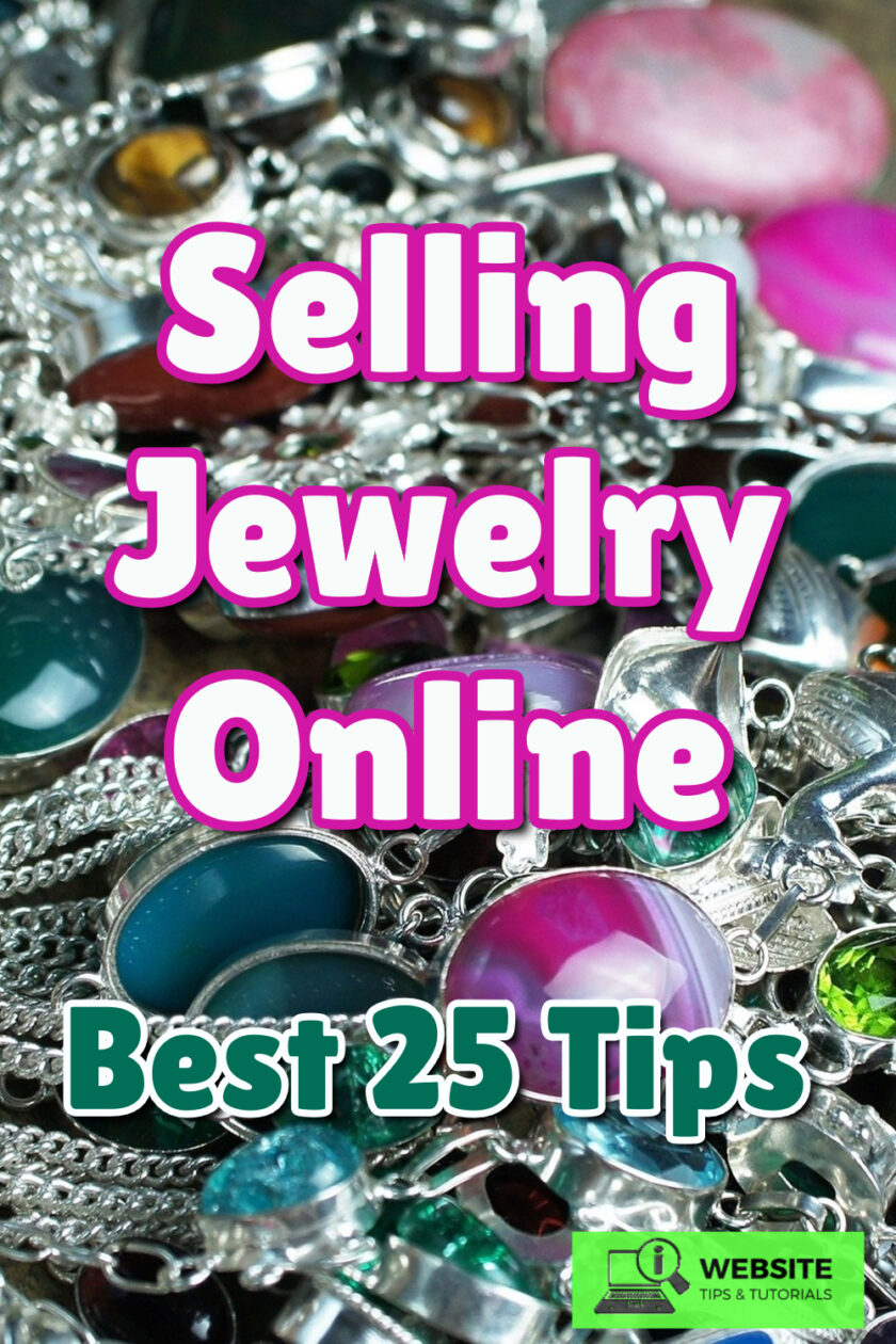 Tips for sale selling jewelry online