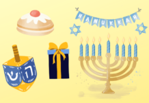 Top 50 Best Hanukkah Clipart Best Hanukkah Clip Art Illustrations of Menorah, Dreidels, Gelt, and other symbols