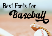Top 35 Best Baseball Fonts Best Baseball Fonts for Jerseys & Graphic Design
