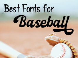 Top 35 Best Baseball Fonts Best Baseball Fonts for Jerseys & Graphic Design