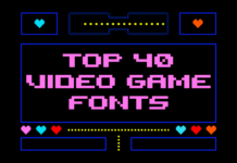Top 40 Best Video Game Fonts Top 40 Video Game Fonts for Graphic Design