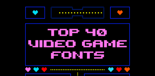 Top 40 Best Video Game Fonts Top 40 Video Game Fonts for Graphic Design