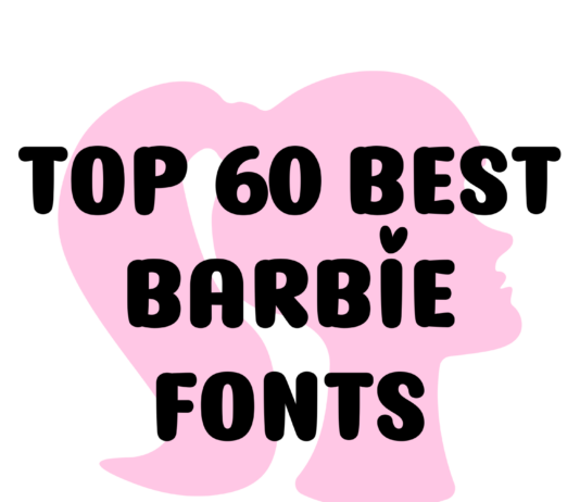 Top 60 Best Barbie Fonts 60 Top Barbie Fonts and Typefaces