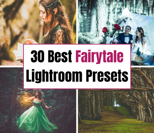 Top 30 Best Fairytale Lightroom Presets 30 Best Fairy Tale Lightroom Presets for Mobile & Desktop