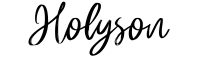 Holyson Wedding Font