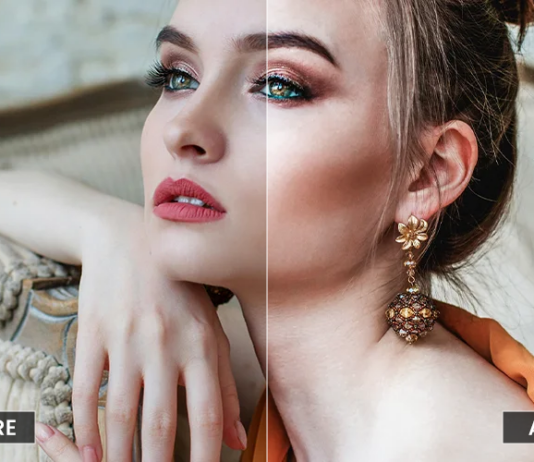 Why You Won’t Want to Miss This Lightroom Presets Sale Before and after example of photo of a woman that was edited with a PhotoWhoa Lightroom preset
