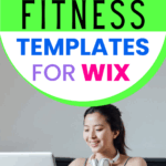 Fitness Wix Templates Website 1