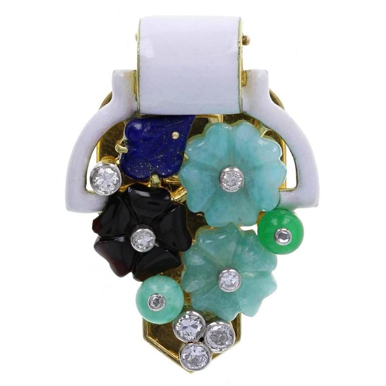 Cartier Tutti Frutti brooch