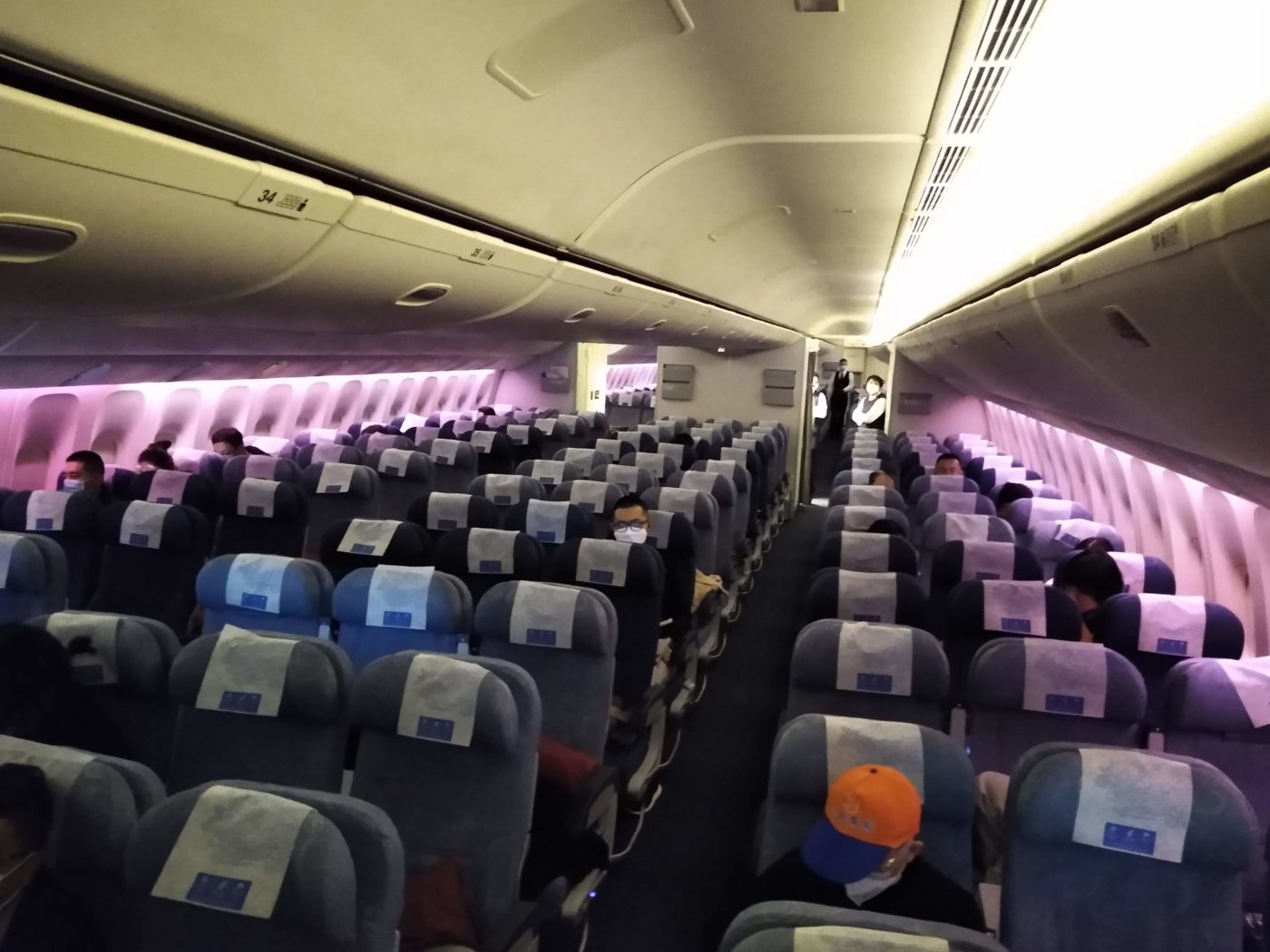 coronavirus flight