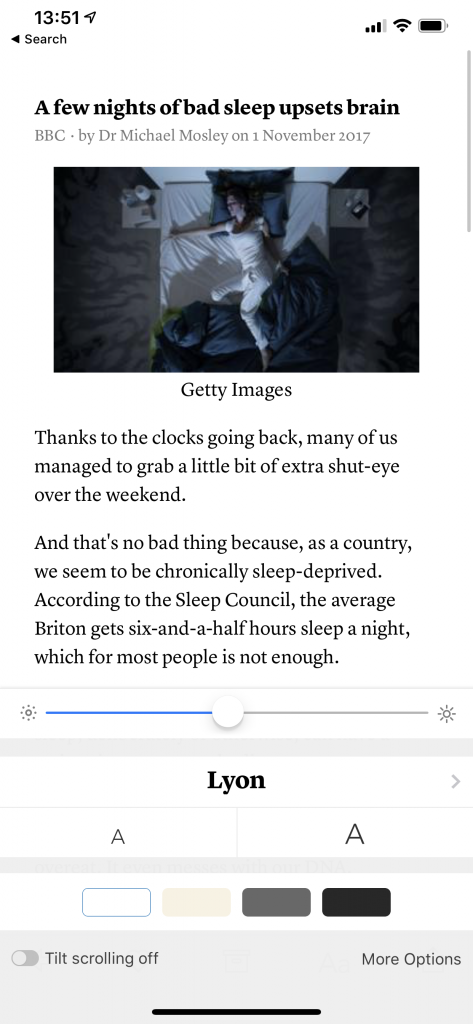 Instapaper Read Later Service