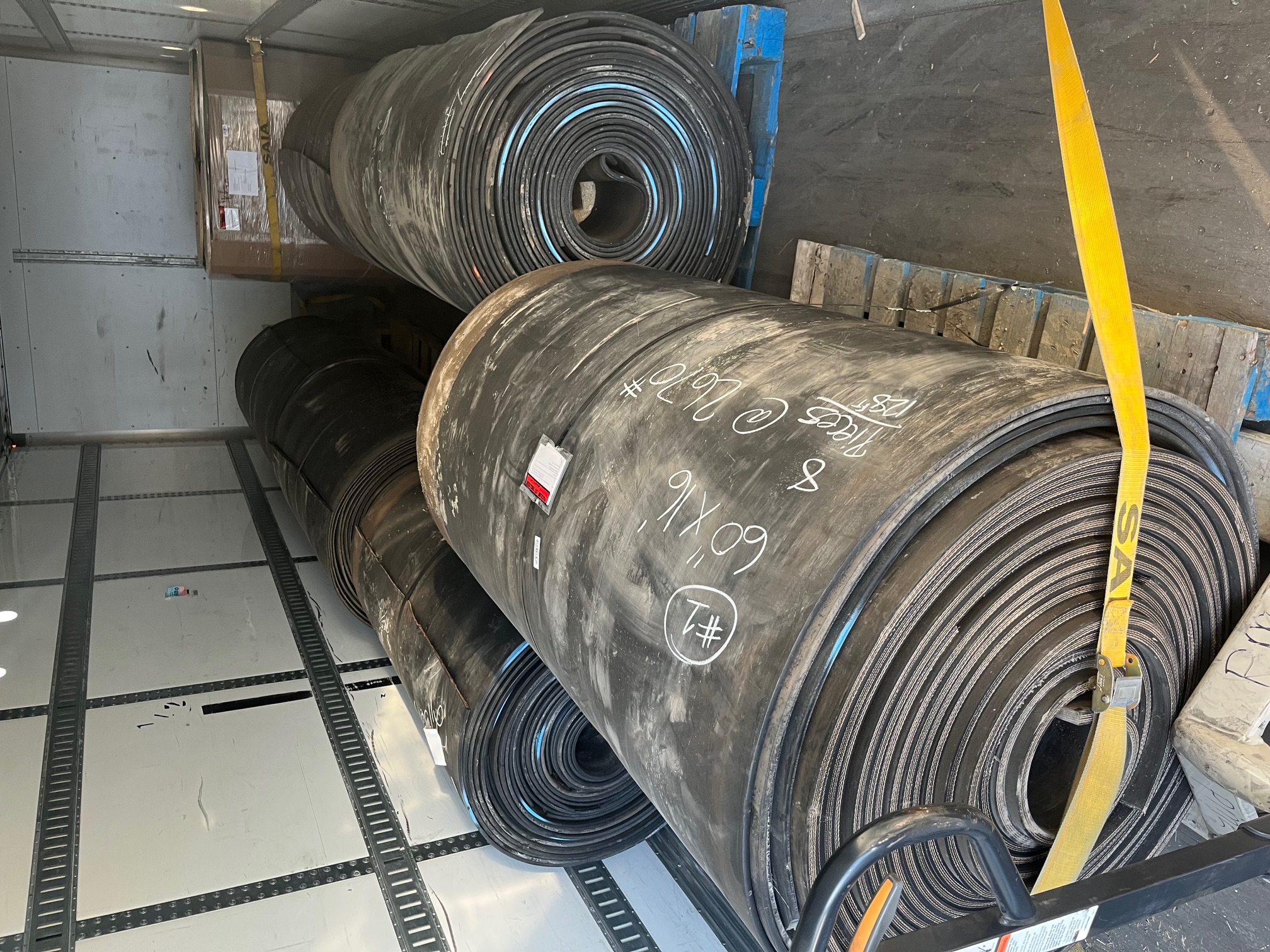 MIPR Corp's used conveyor belt inventory ME 