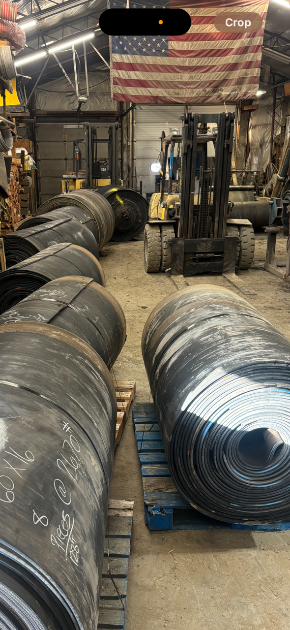 MIPR Corp's used conveyor belt inventory