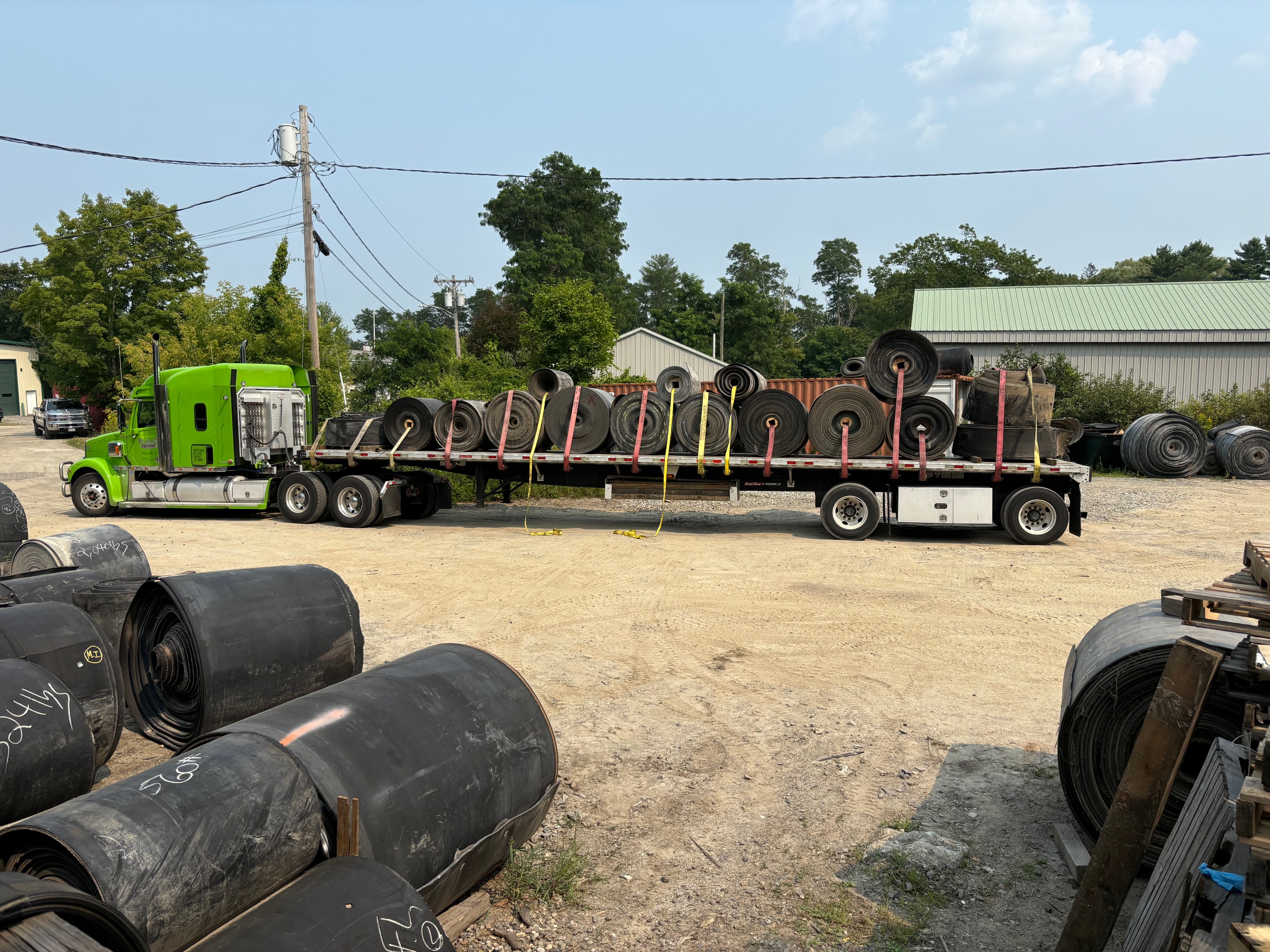 MIPR Corp's used conveyor belt inventory ME