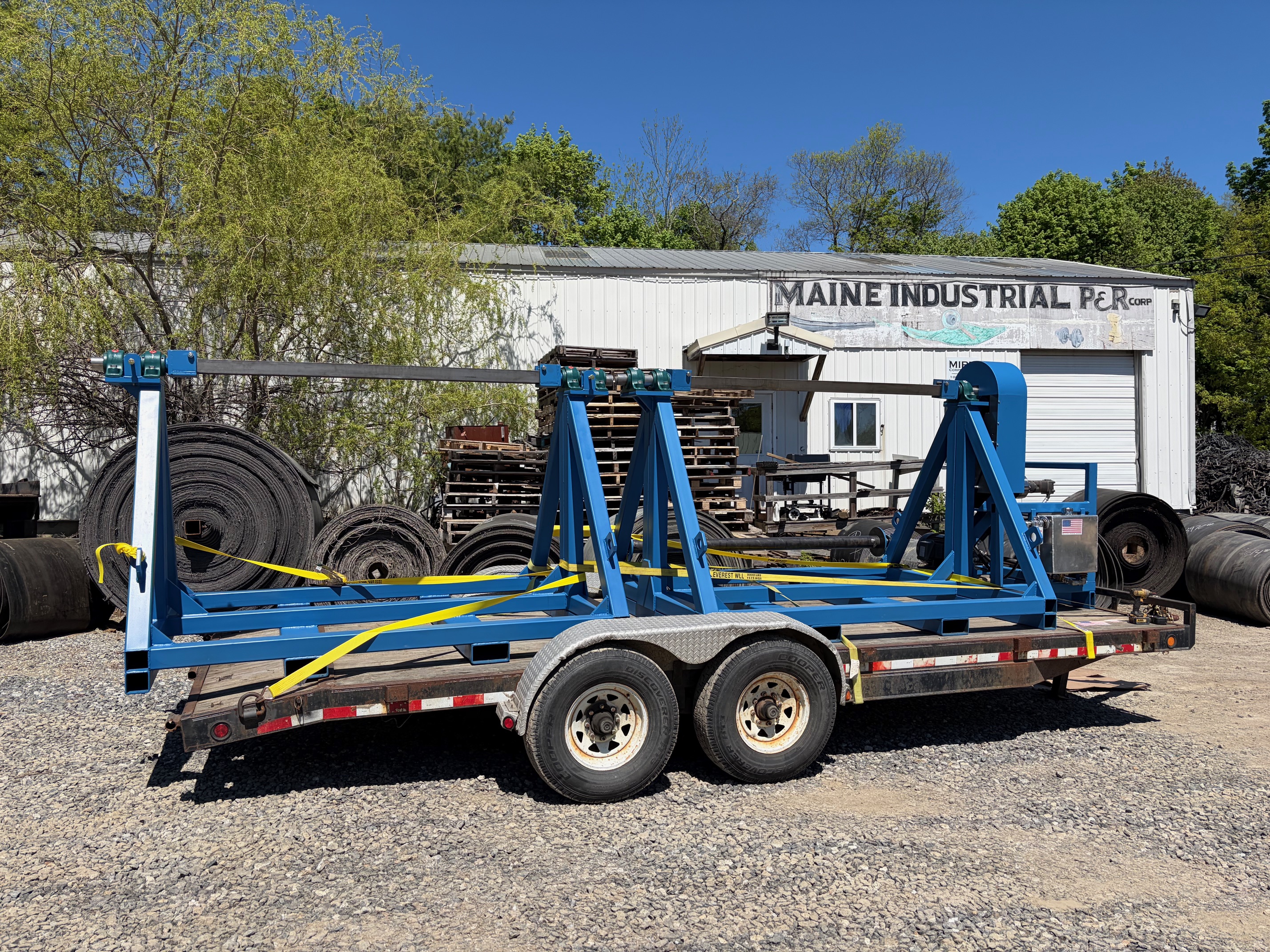 MIPR Corp. custom built belt winder
