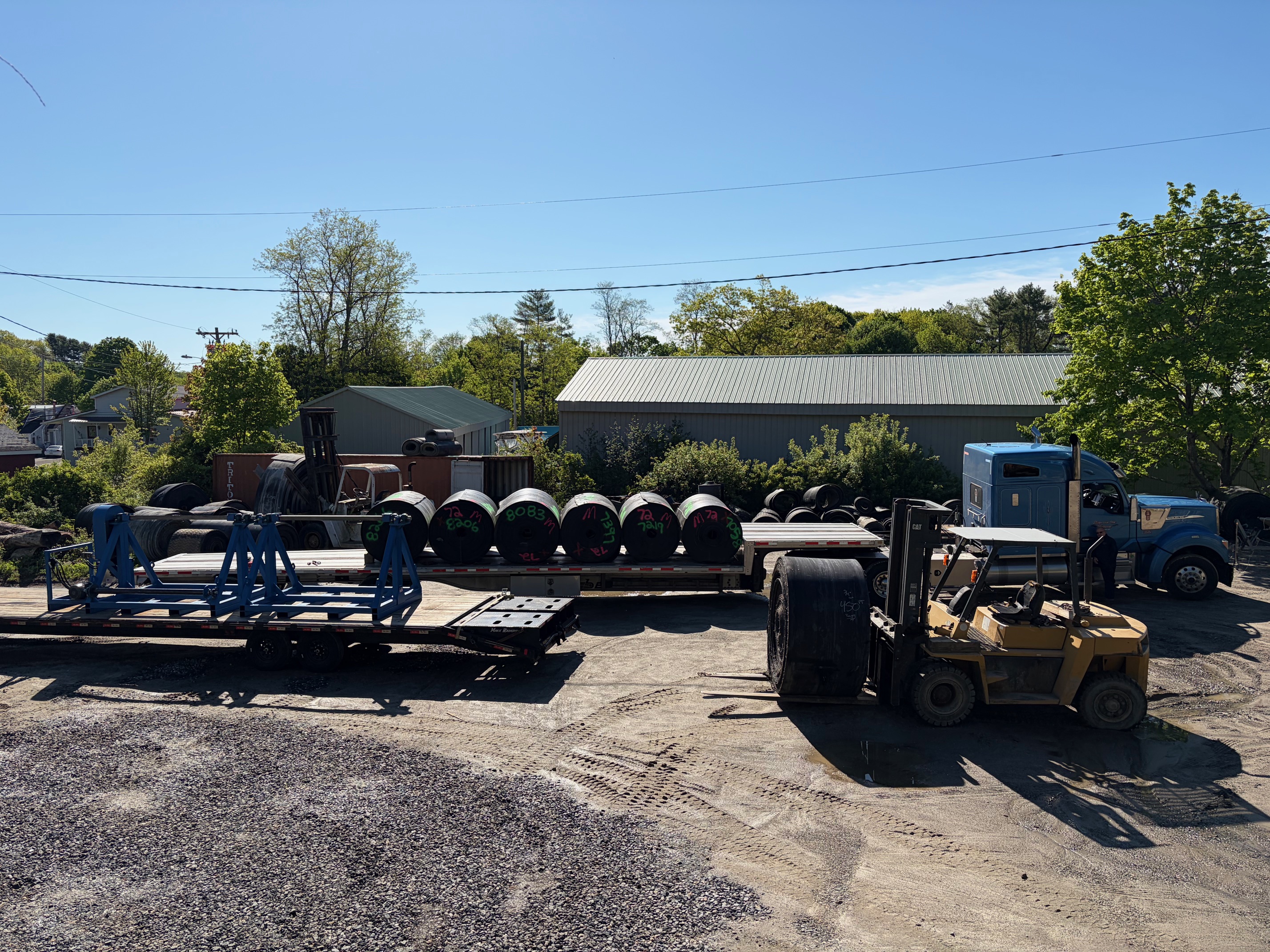 MIPR Corp. custom built belt winder