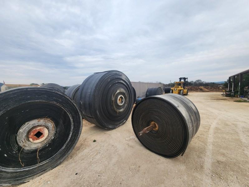Used conveyor belt stock in MIPR's TX location