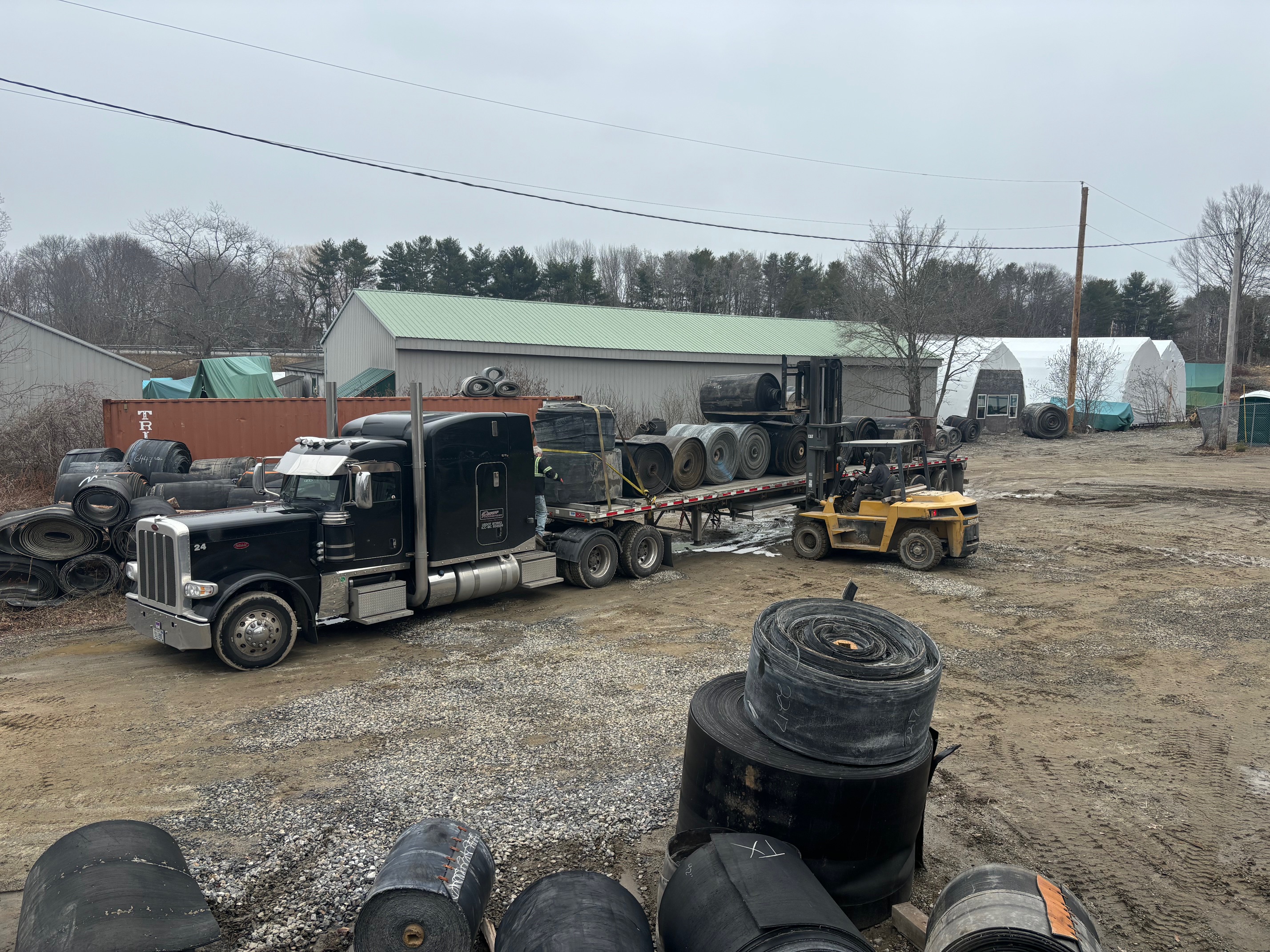 MIPR Corp's used conveyor belt inventory ME