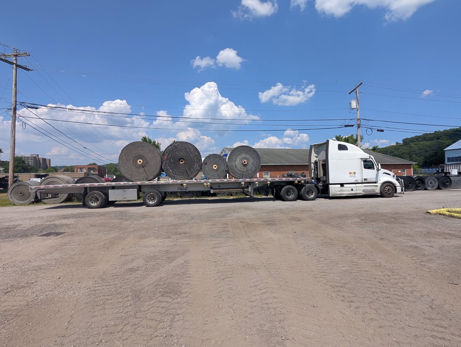 Belt shipping 1 of 2 truckloads from our PA location to a satisfied customer