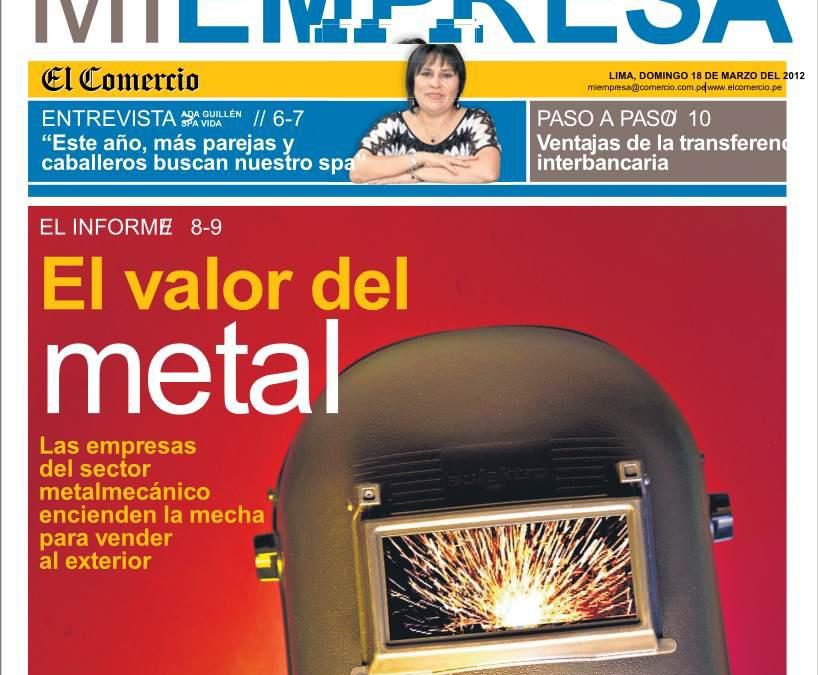 Nota de prensa SpaVida en El Comercio