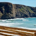 Praia Arrifana cliffs